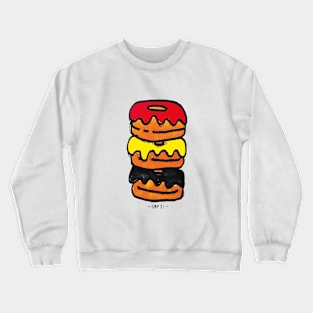 Three Doughnuts Crewneck Sweatshirt